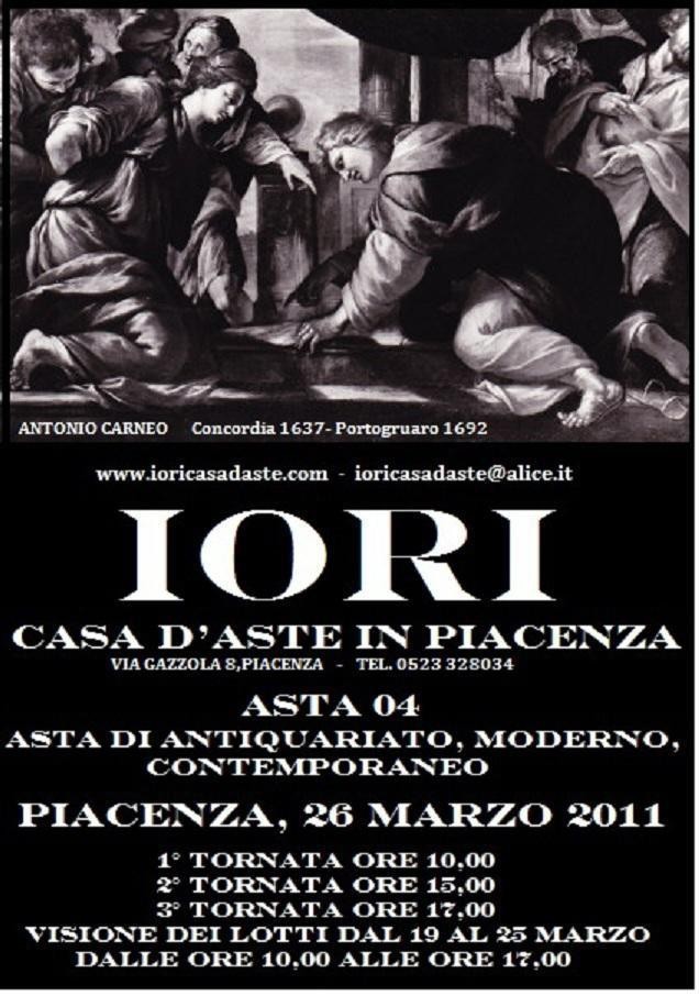 04° ASTA DEL 26/03/2011 - IORI CASA D'ASTE