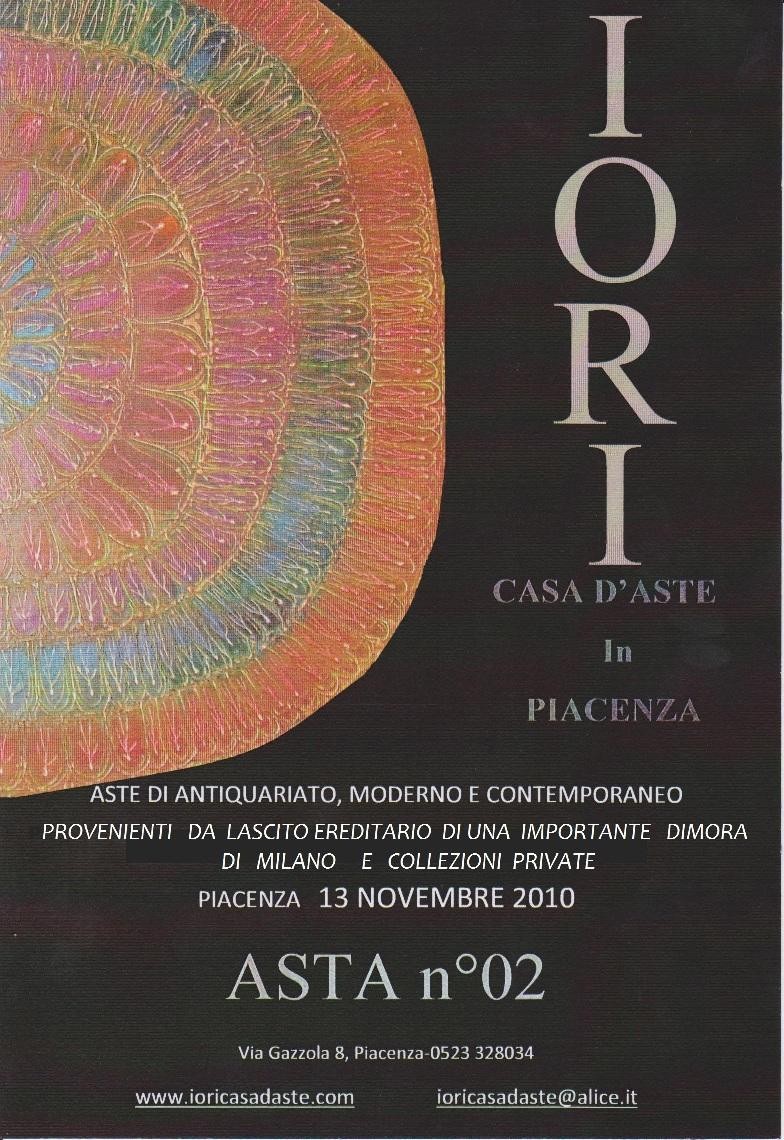 02° ASTA DEL 13/11/2010 - IORI CASA D'ASTE