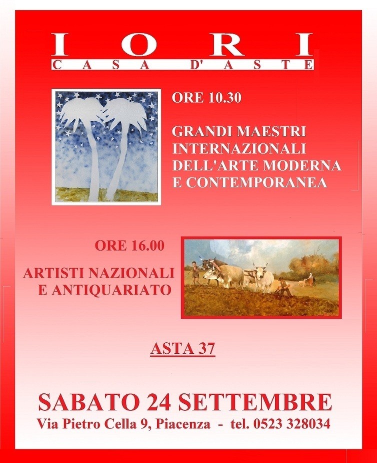 37°ASTA DEL 24/09/2016 - IORI CASA D'ASTE