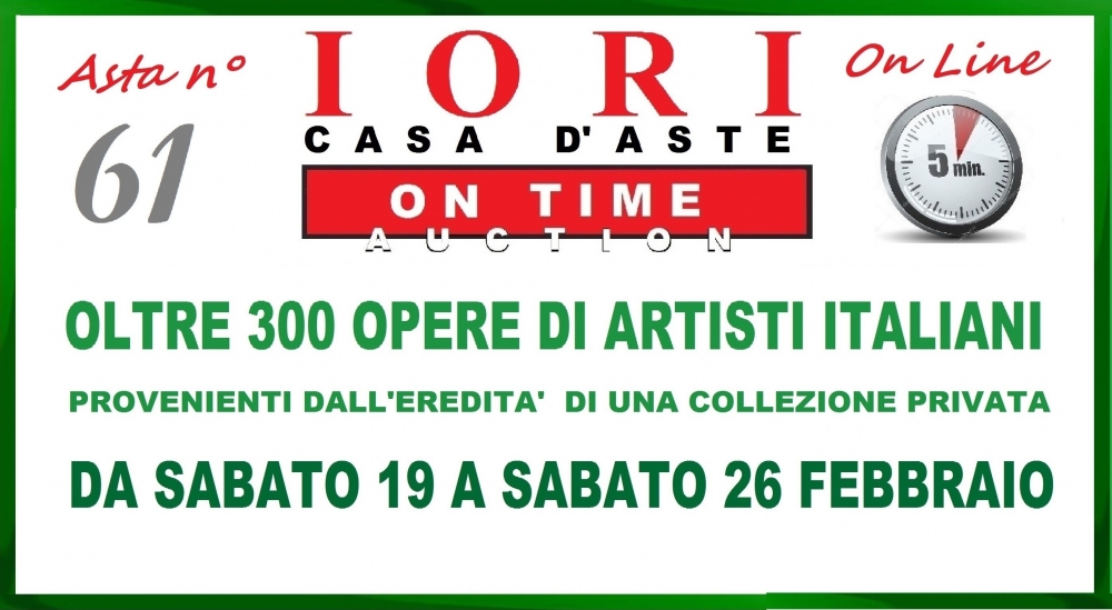 61°ASTA DEL 19/26 FEBBRAIO 2022 - IORI CASA D'ASTE