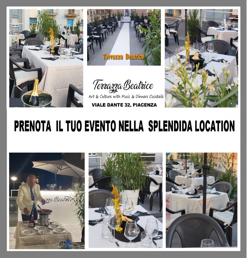 TERRAZZA BEATRICE -  PRENOTA IL TUO EVENTO NELLA SPLENDIDA LOCATION - IORI CASA D'ASTE