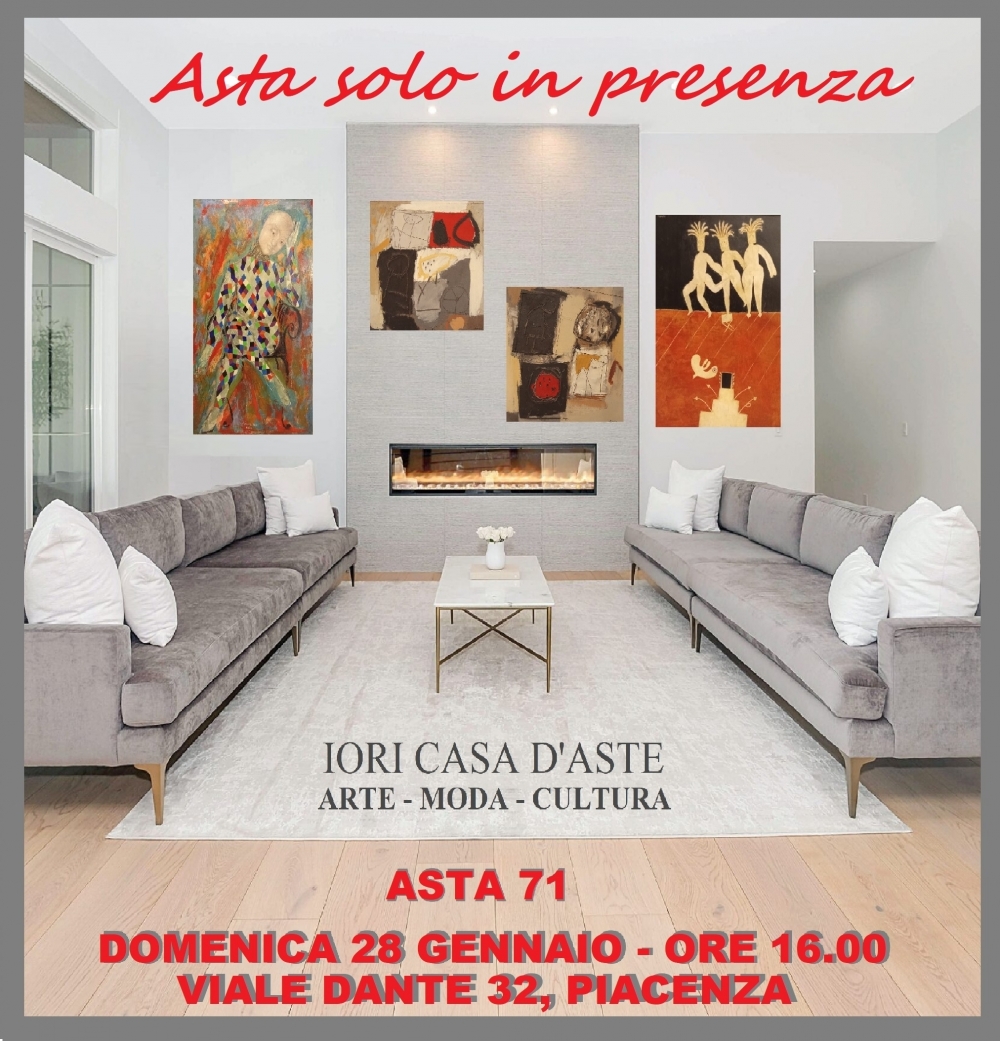 71°ASTA DEL 28/01/2024 - IORI CASA D'ASTE